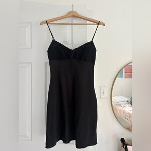 Elegant Black Slip Dress